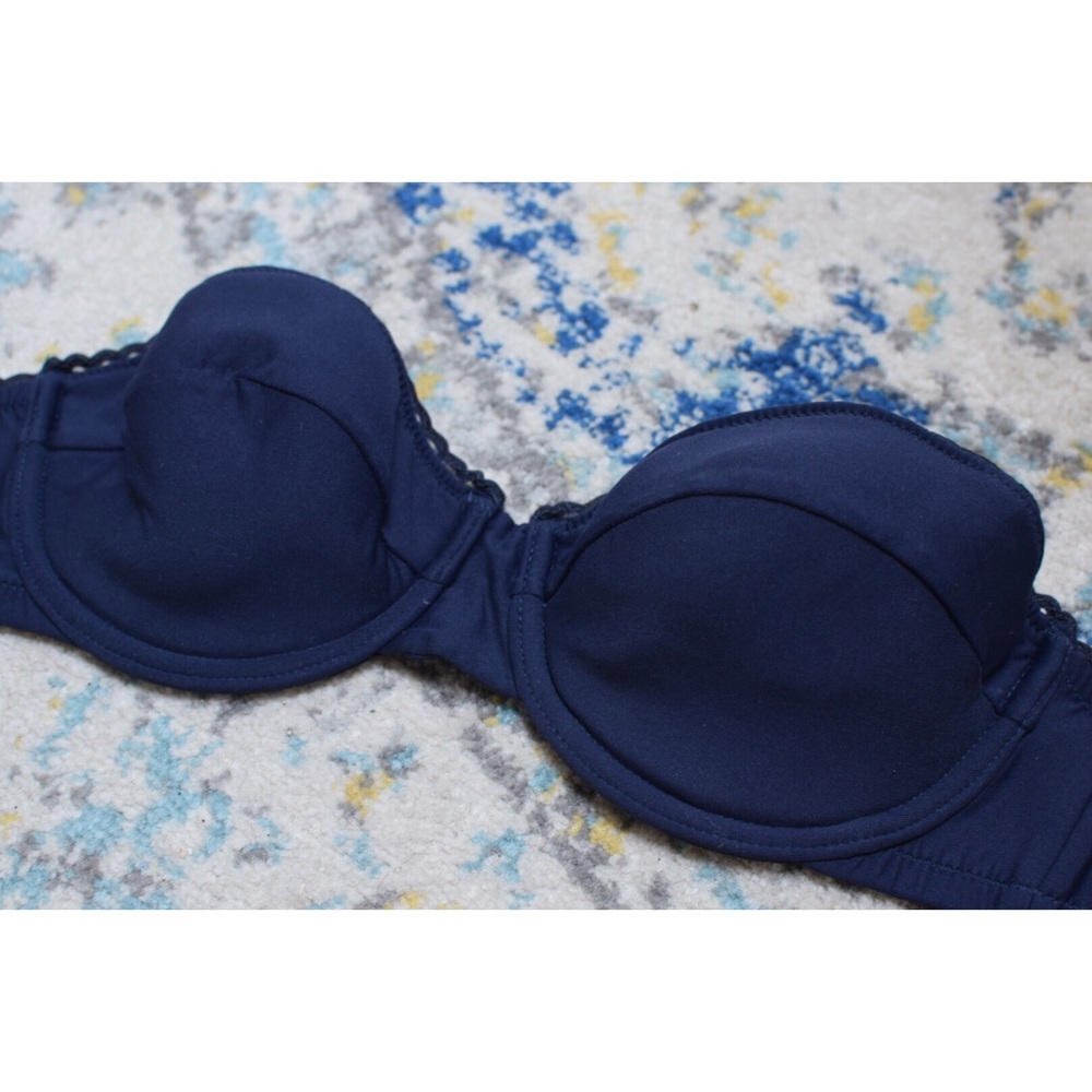 J. Crew strapless bikini top